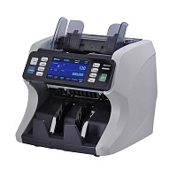 Счетчик банкнот с детектором подлинности MERTECH C-120 DOUBLE CIS MG touch screen картинка от магазина Кассоптторг